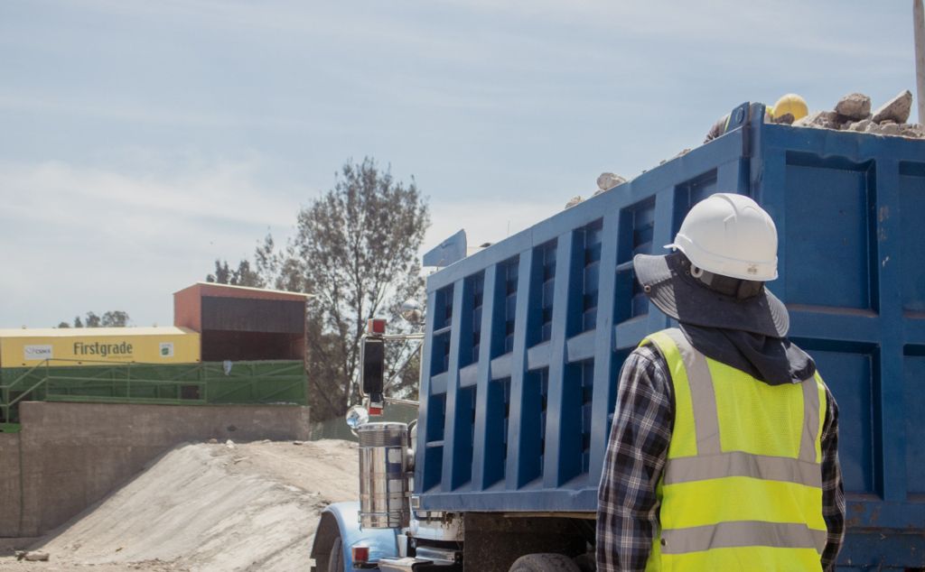 Manejo de residuos de construcción