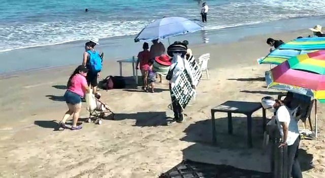Gente sigue llegando a Mazatlán
