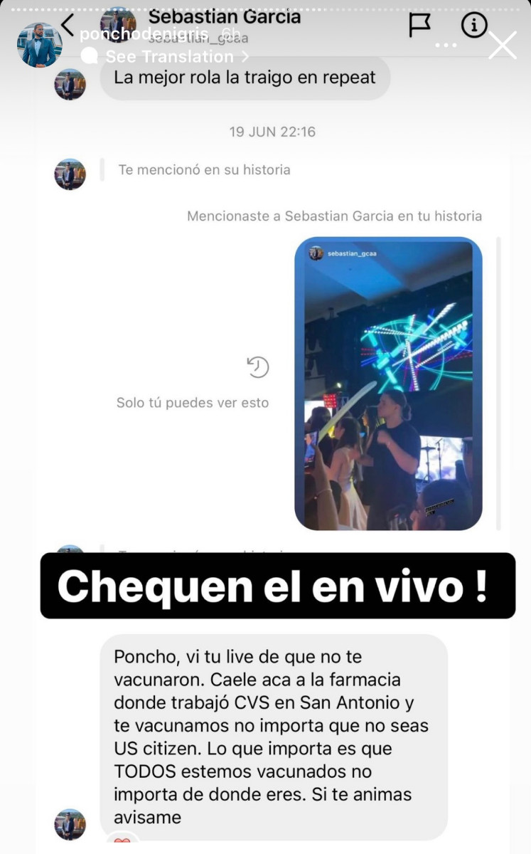 Instagram: @ponchodenigris