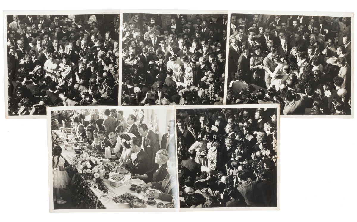 Boda de María Félix y Jorge Negrete | Foto: Cortesía Morton Subastas