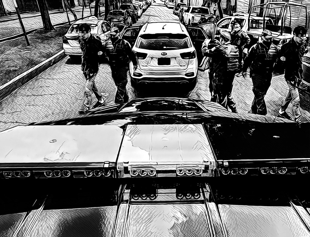 policía
