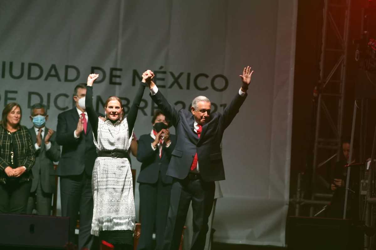 AMLO en el Zócalo