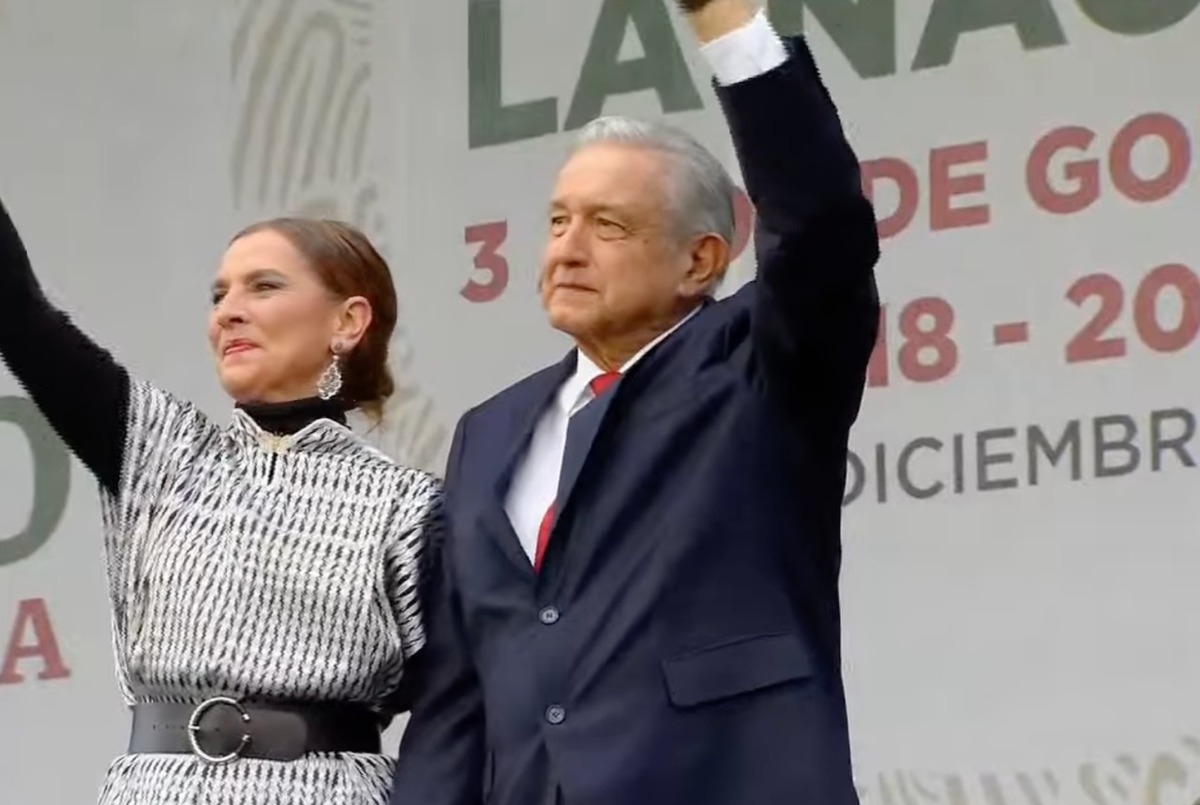 AMLO en el Zócalo