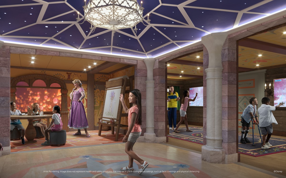 Fairy Tale Hall - Disney Wish | FOTO: DIsney Cruise Line