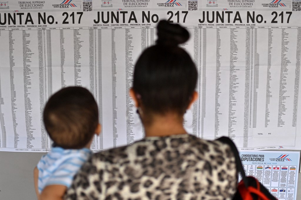 ELECCIONES PRESIDENCIALES EN COSTA RICA, PRIMERA VUELTA | AFP