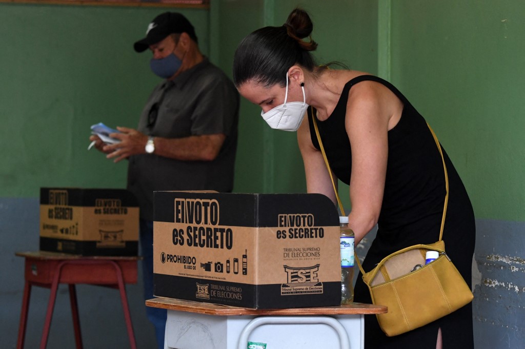 ELECCIONES PRESIDENCIALES EN COSTA RICA, PRIMERA VUELTA | AFP