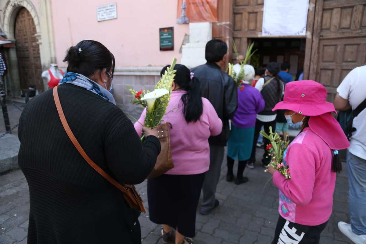 Domingo de Ramos en la Iglesia de la Asunción