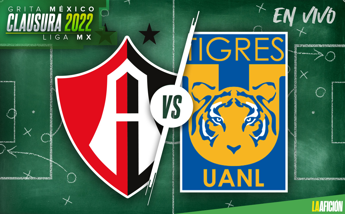 Atlas vs Tigres, jornada 17 Liga MX 2022 (11) GOLES Y RESUMEN